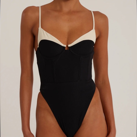 DOUBLE LAYER CORSET ONE PIECE